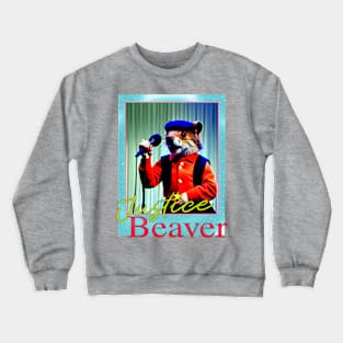 Justice Beaver 2 (pop music star) Crewneck Sweatshirt